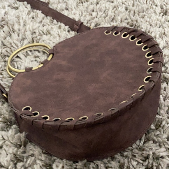 NWOT ANTHROPOLOGIE TAMBOURINE CROSSOVER BAG OS - Picture 4 of 11